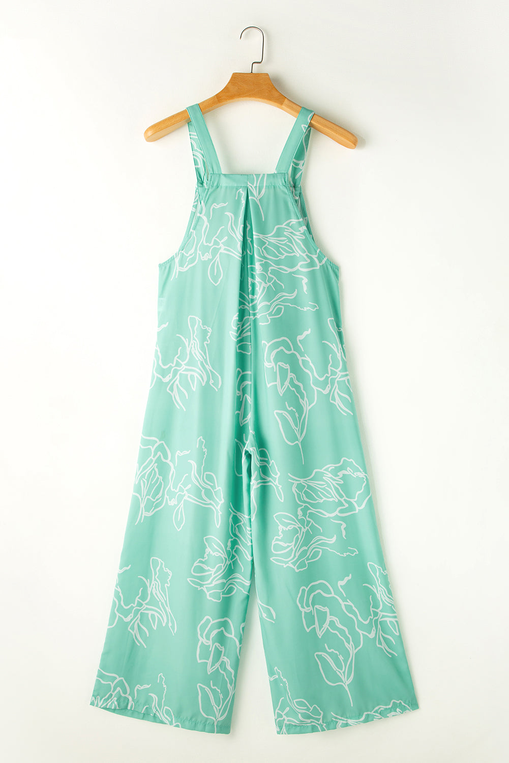 Lorelai Wide Leg Overalls for Women Stylish Printed Jumpsuit - Love Salve 
