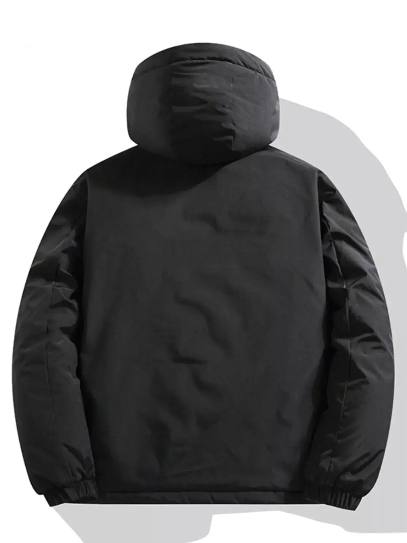 Men's Full Size Hooded Padded Winter Coat Plus Size Simply Love