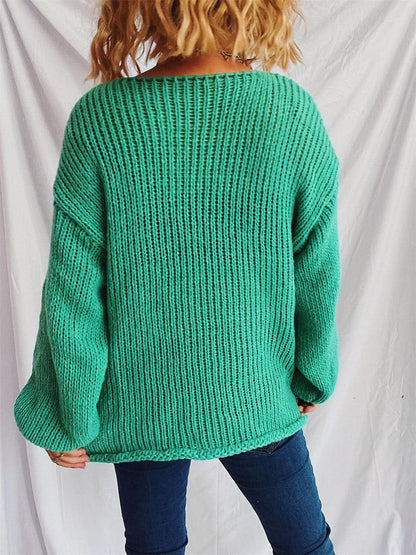 Chic boat neck sweater for women