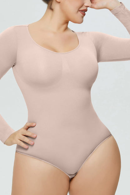 Long Sleeve Shaping Bodysuit.