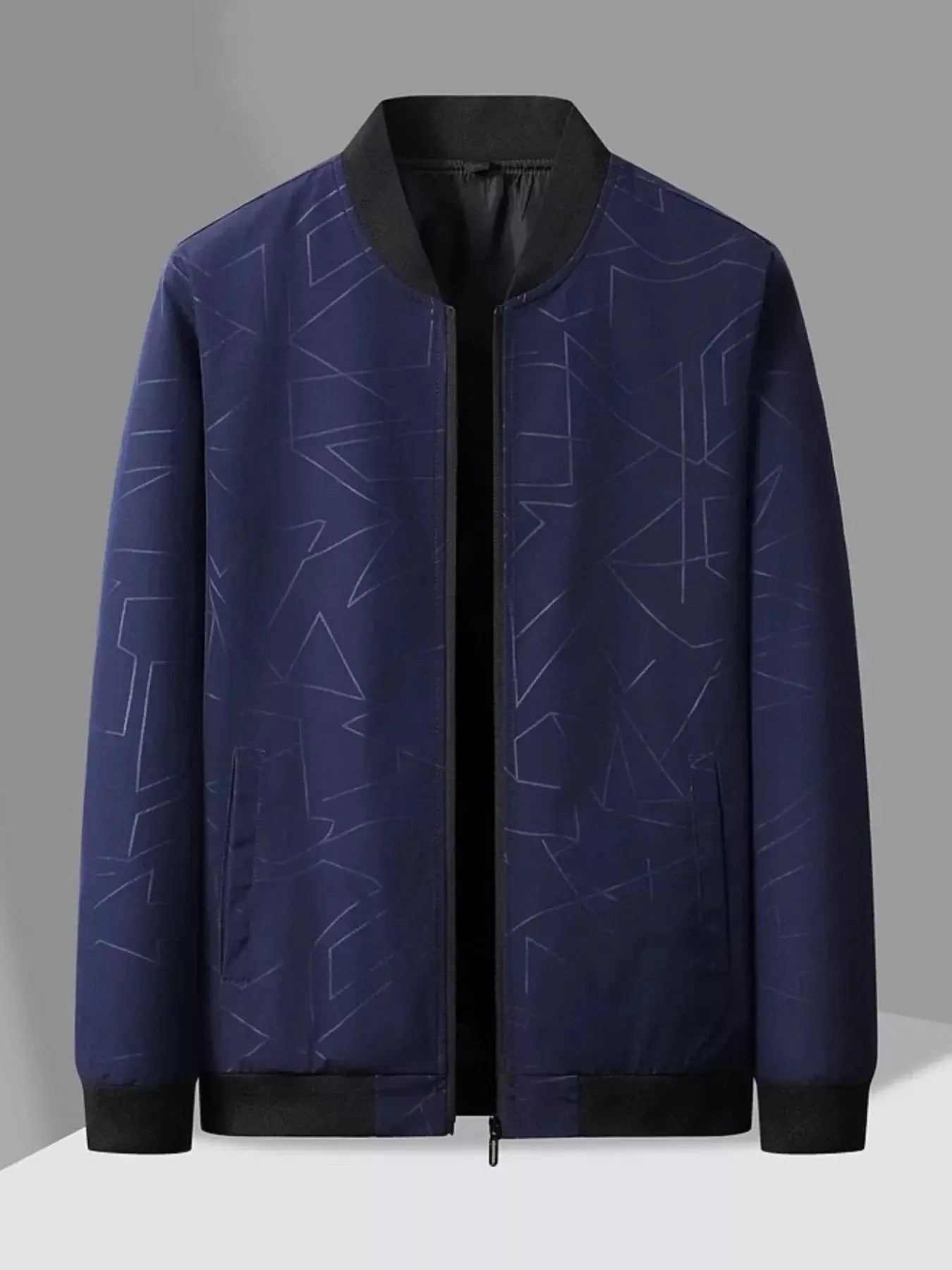 Men's Plus Size Lightweight Zip Up Jacket Simply Love