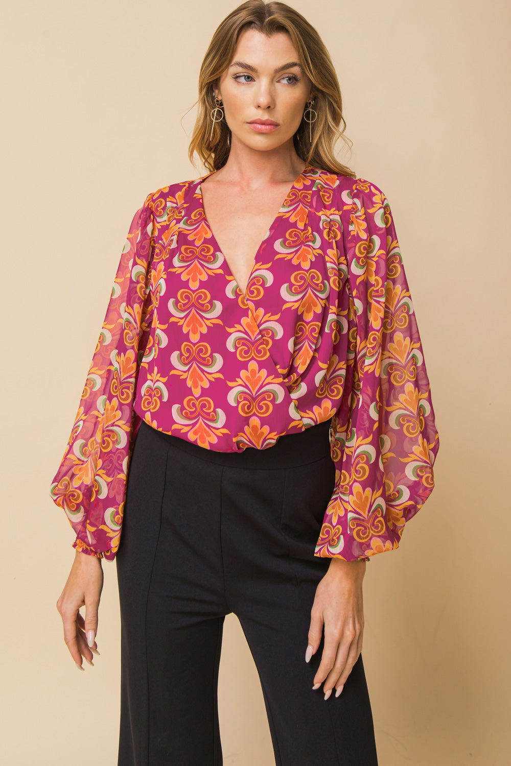 STARTING OVER WOVEN BODYSUIT Flying Tomato