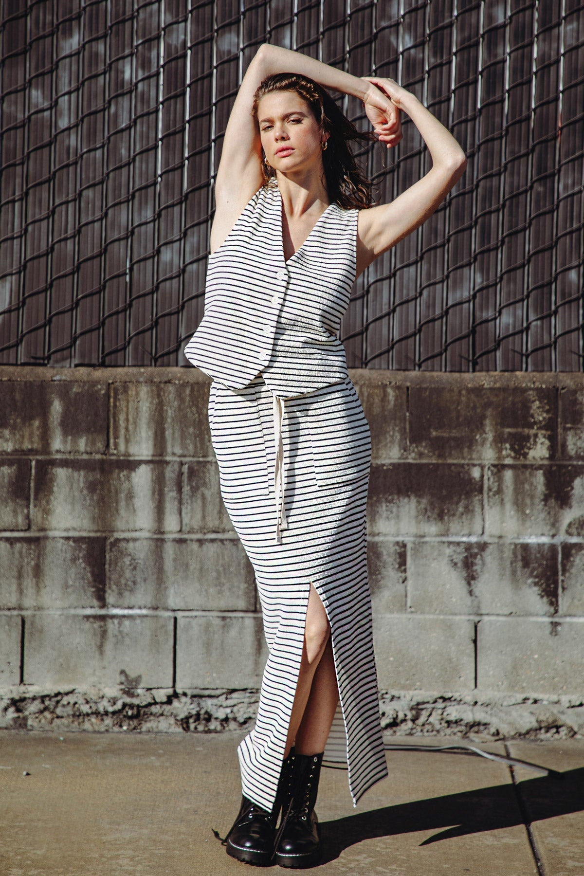 PRETTY ON POINT KNIT SKIRT Flying Tomato