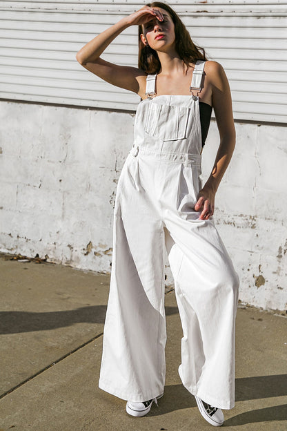 FIND A GETAWAY WOVEN JUMPSUIT