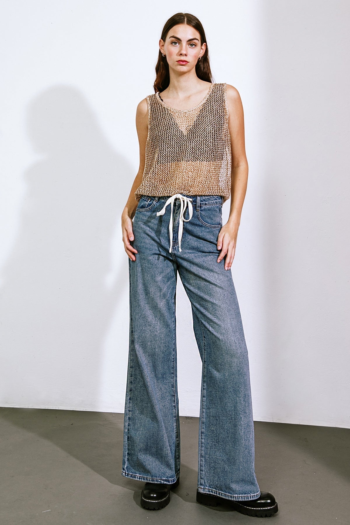 SHE'S A SWEET TALKER DENIM PANTS Flying Tomato