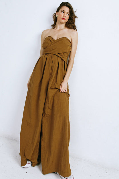 THINK ABOUT ME WOVEN JUMPSUIT