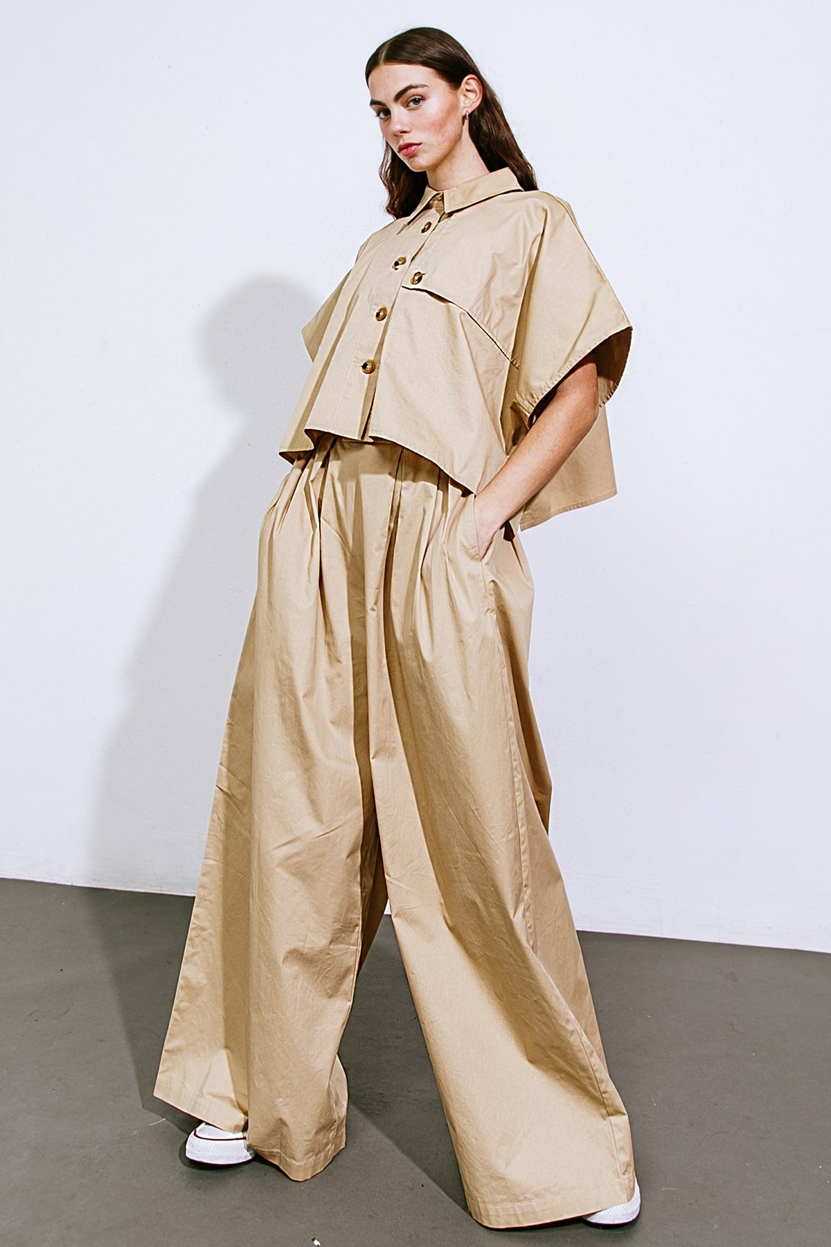 IT'S PERFECT TIMING WOVEN PANTS Flying Tomato