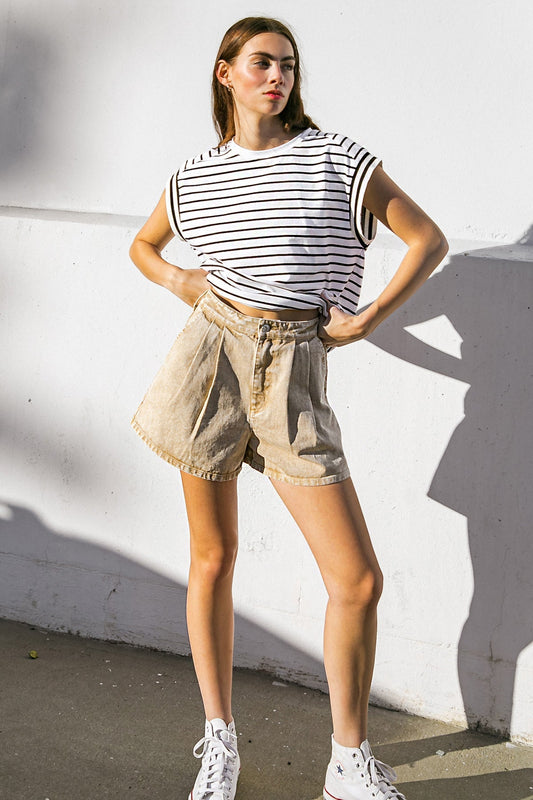 BETTER DAYS AHEAD TWILL SHORTS Flying Tomato