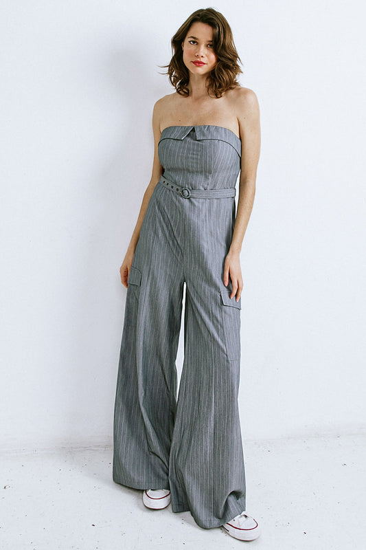 WISHFUL THINKING WOVEN JUMPSUIT Flying Tomato