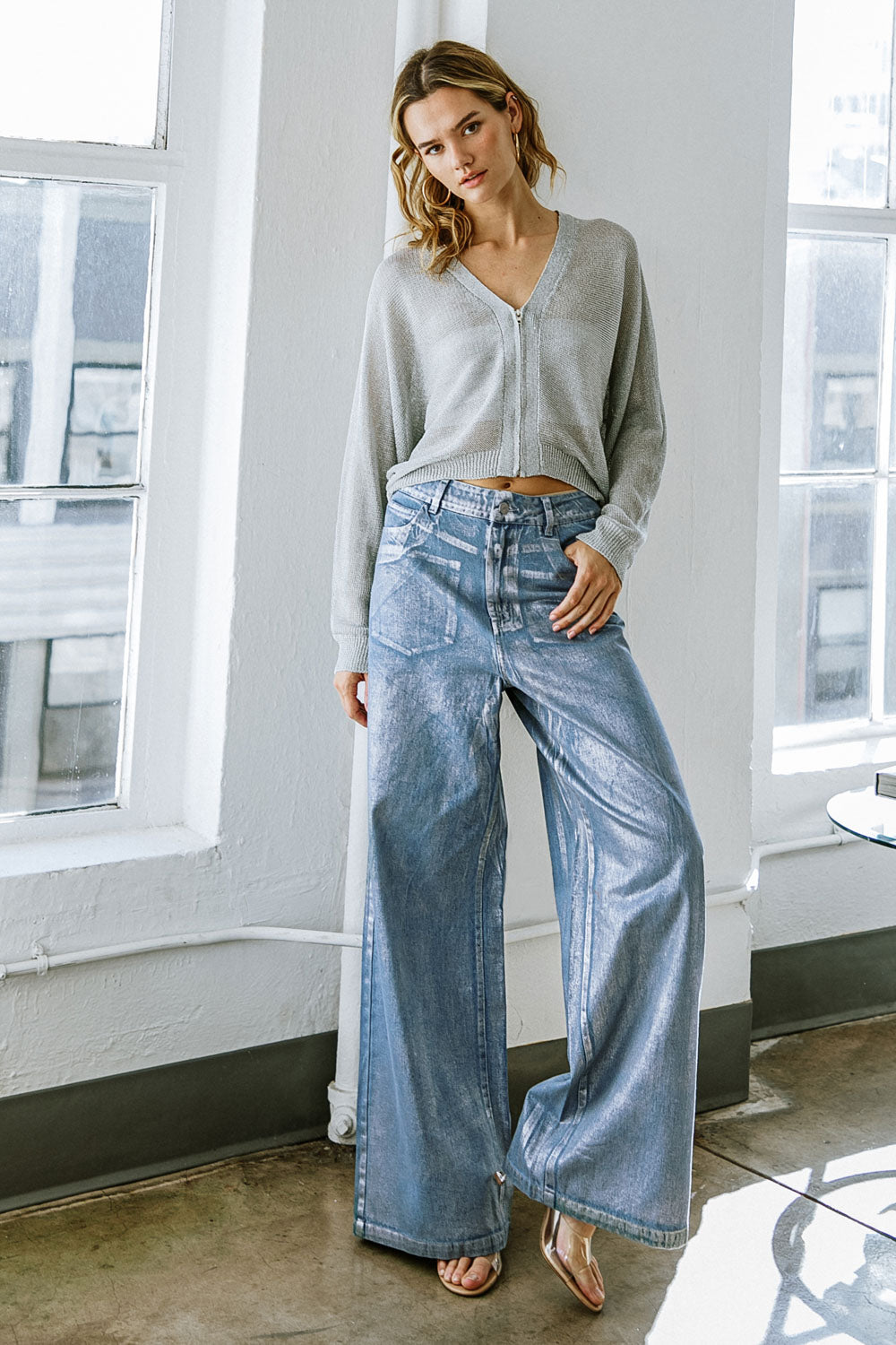 HERE GOES NOTHING SWEATER TOP Flying Tomato