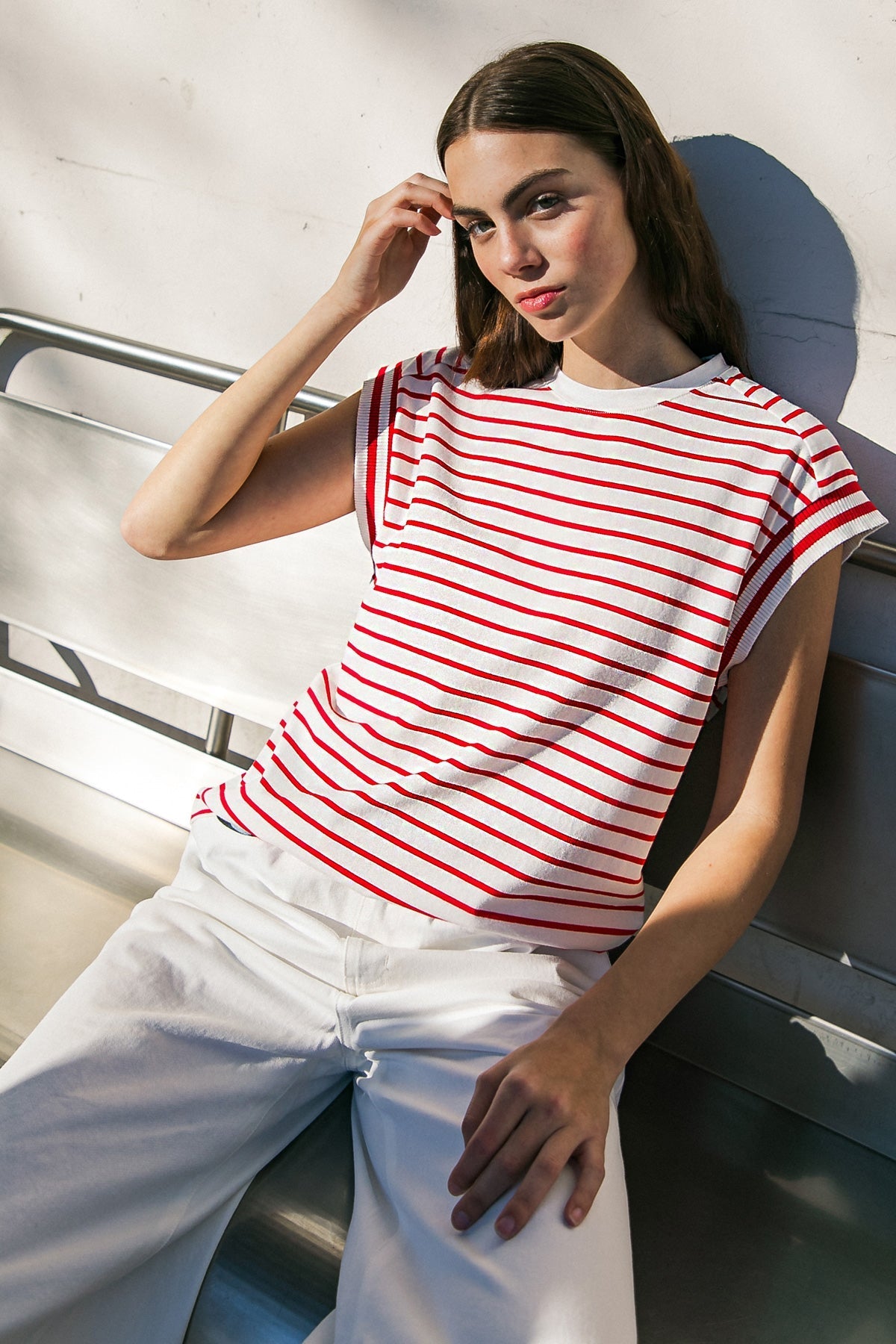 DRIFTWOOD DAYDREAMS KNIT TOP Flying Tomato