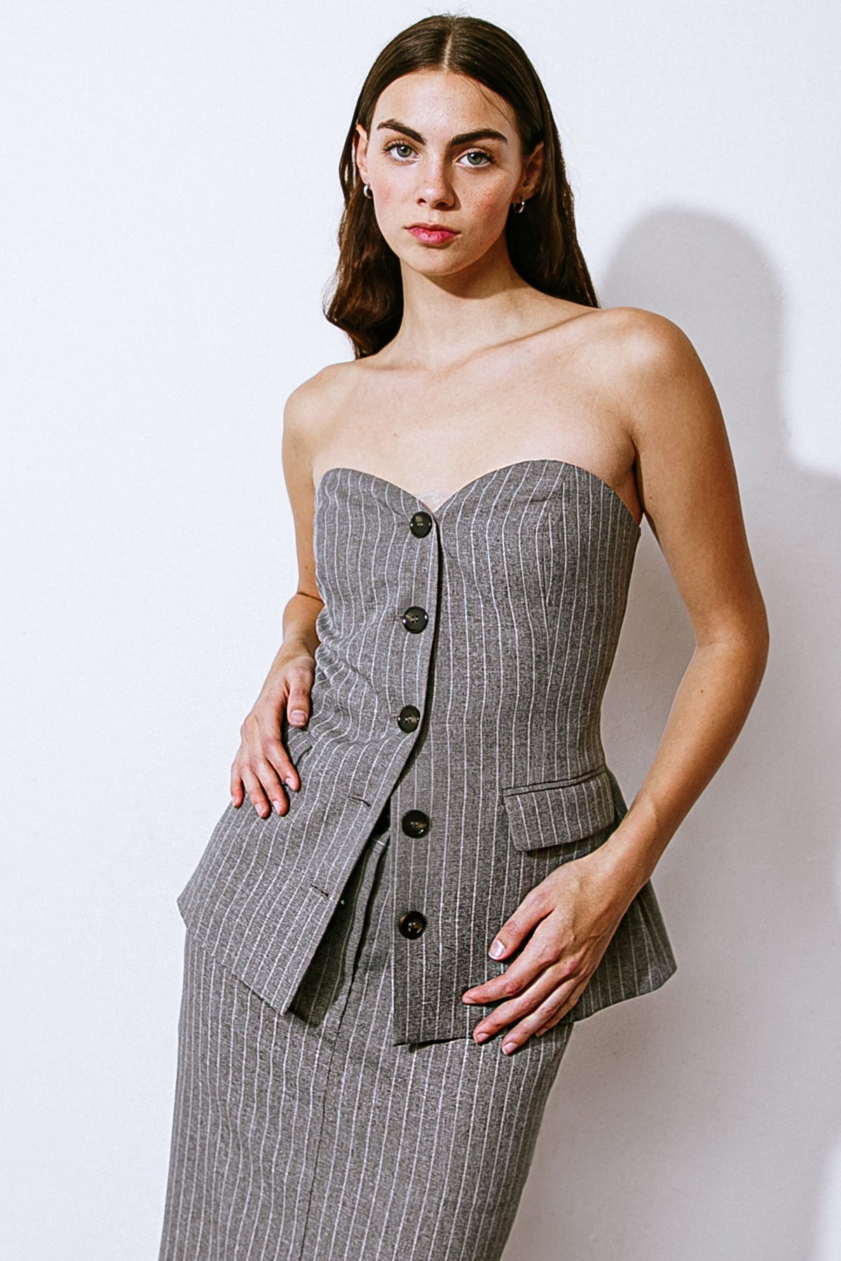 GET TO THE POINT WOVEN TOP Flying Tomato