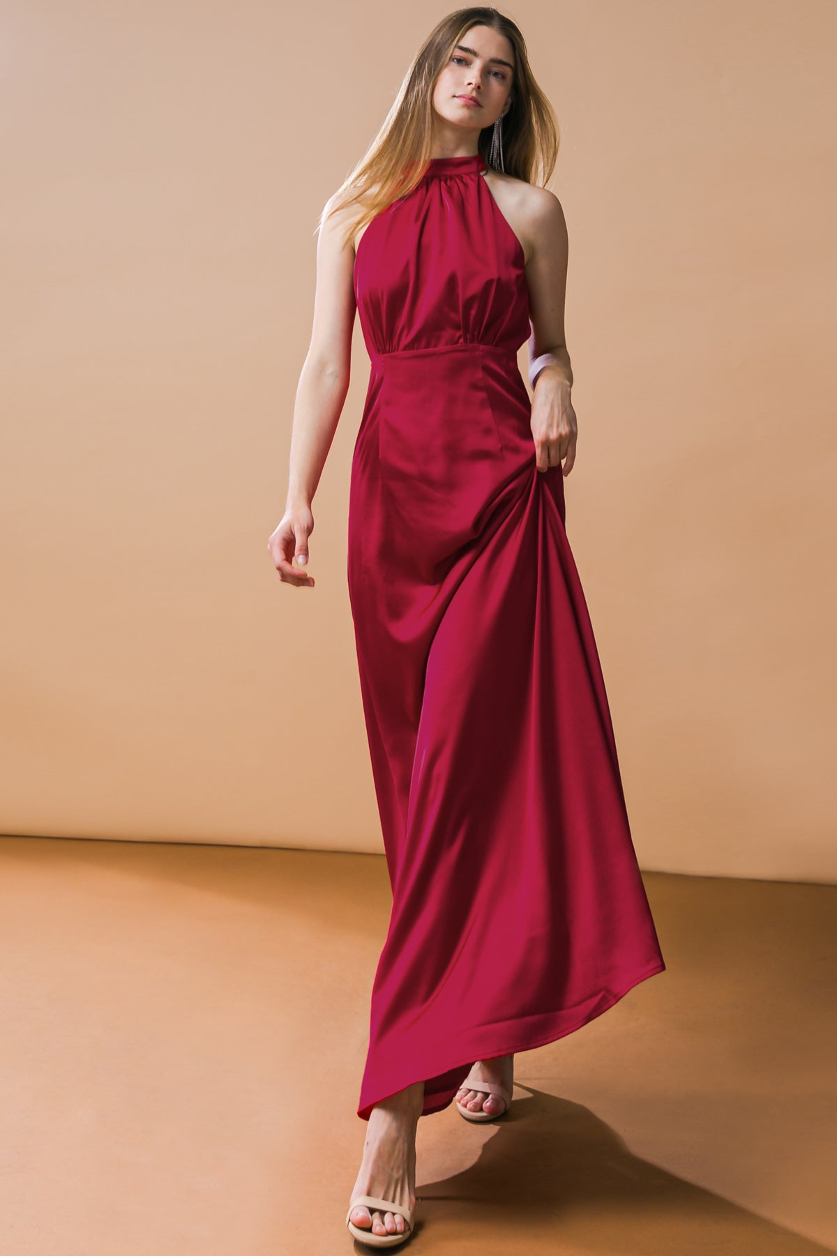LOOKBOOK FAVORITE WOVEN MIDI DRESS Flying Tomato