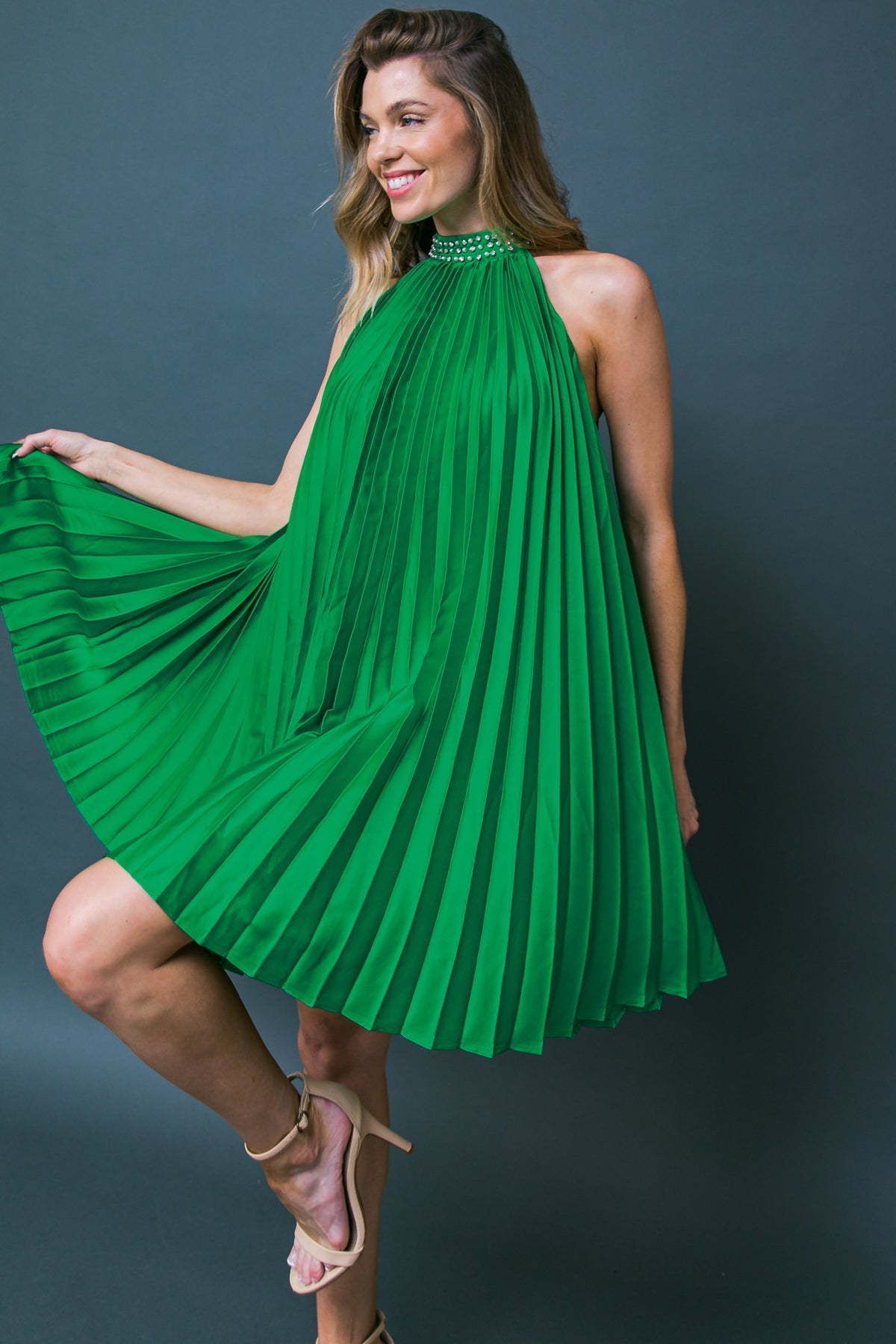 FIESTA FRIDAY WOVEN MINI DRESS Flying Tomato