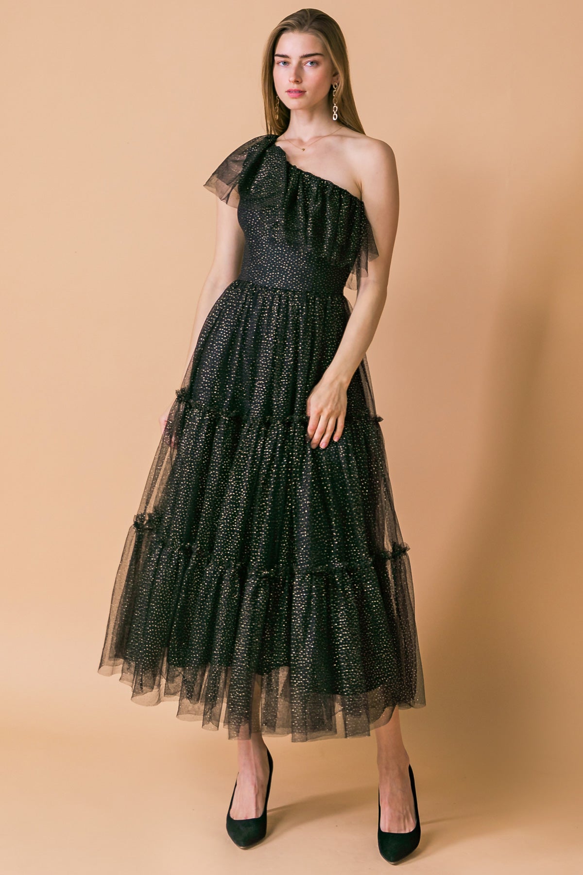 SOME FRESH AIR FUCHSIA TULLE MIDI DRESS Flying Tomato