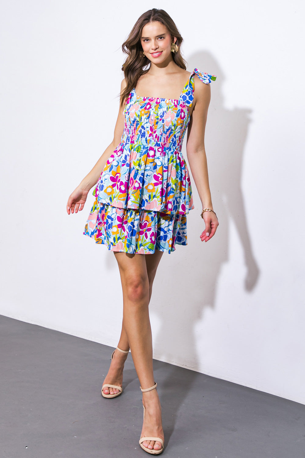 WITHOUT FAIL WOVEN MINI DRESS Flying Tomato