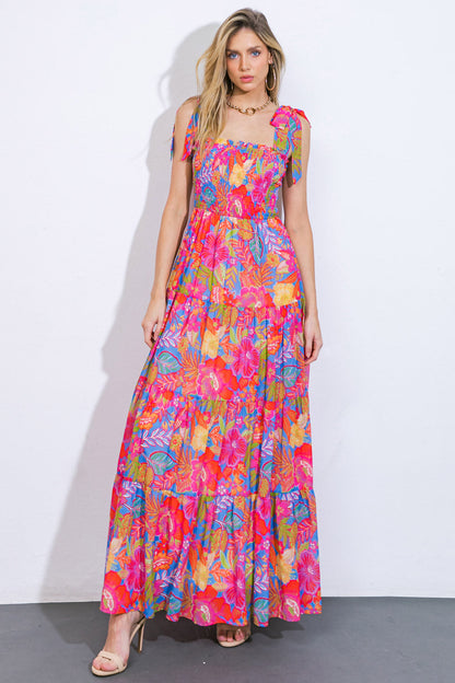 FIRST MEMORIES WOVEN MAXI DRESS