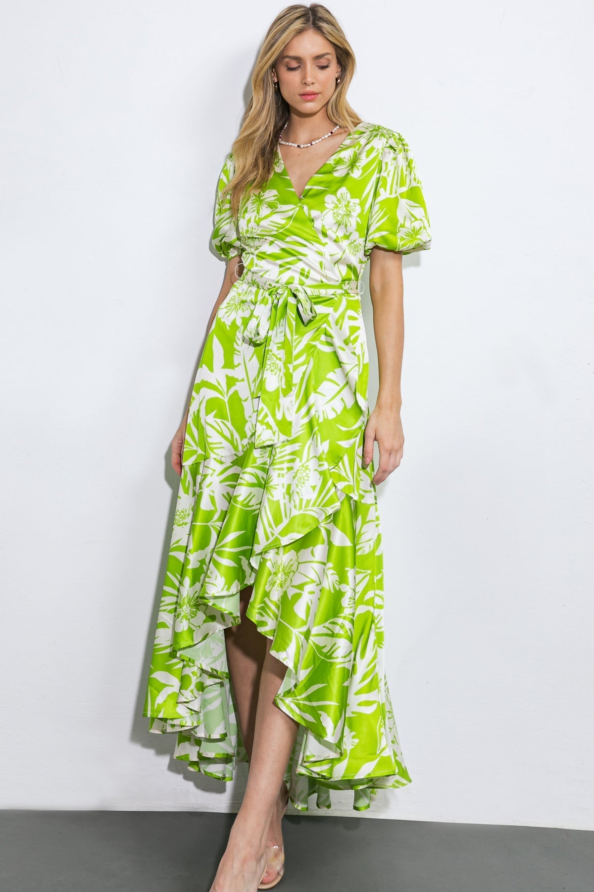 ONLY TONIGHT WOVEN MIDI DRESS Flying Tomato