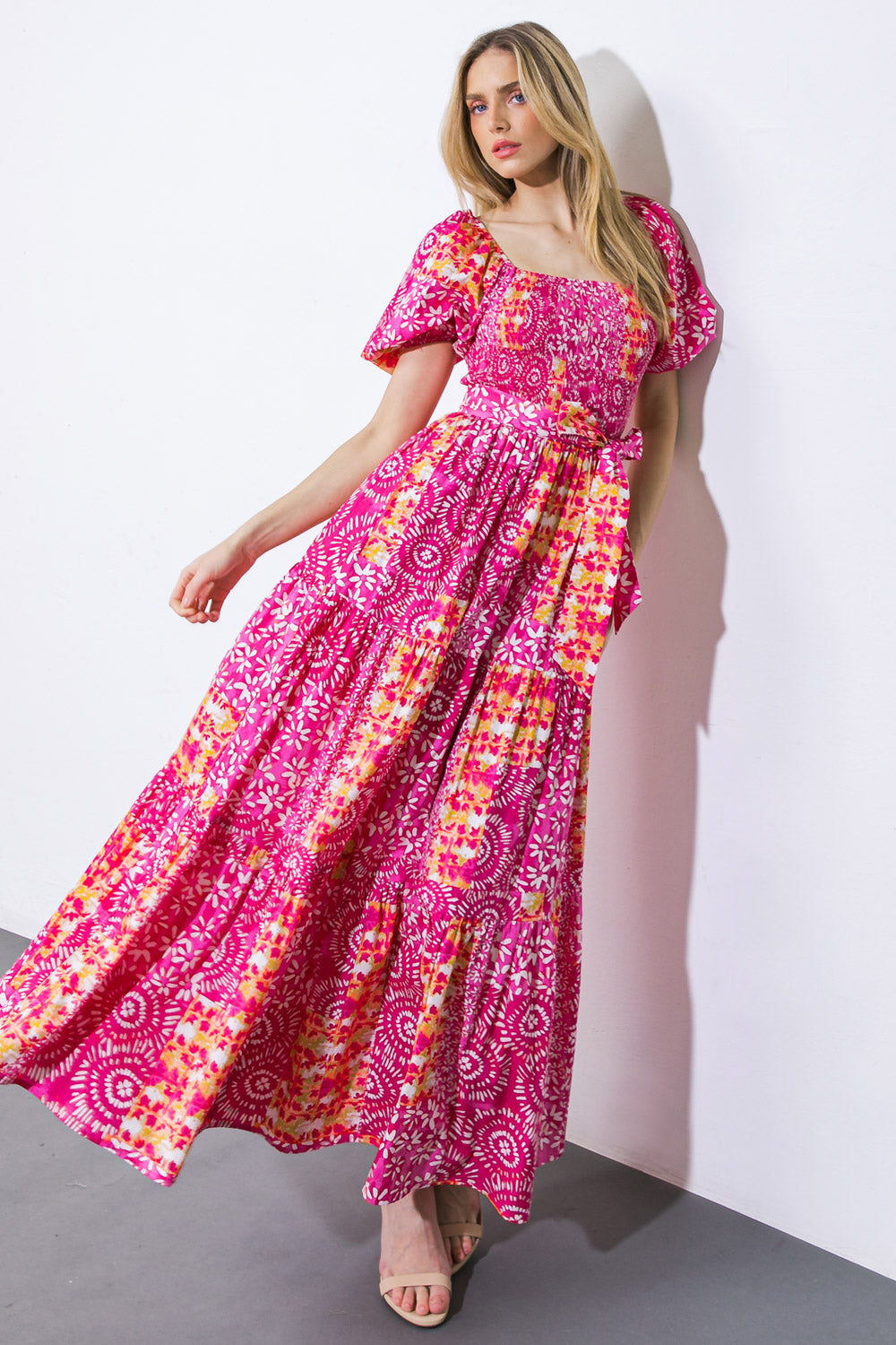 A LEAP OF FAITH WOVEN MAXI DRESS Flying Tomato