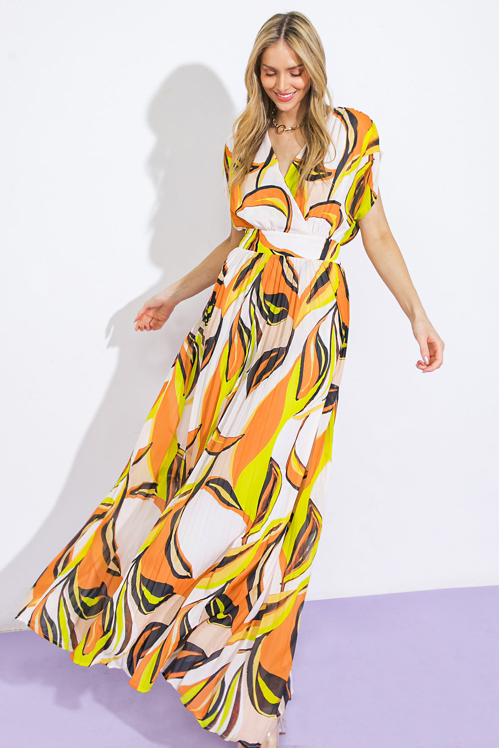 SET YOURSELF FREE WOVEN MAXI DRESS