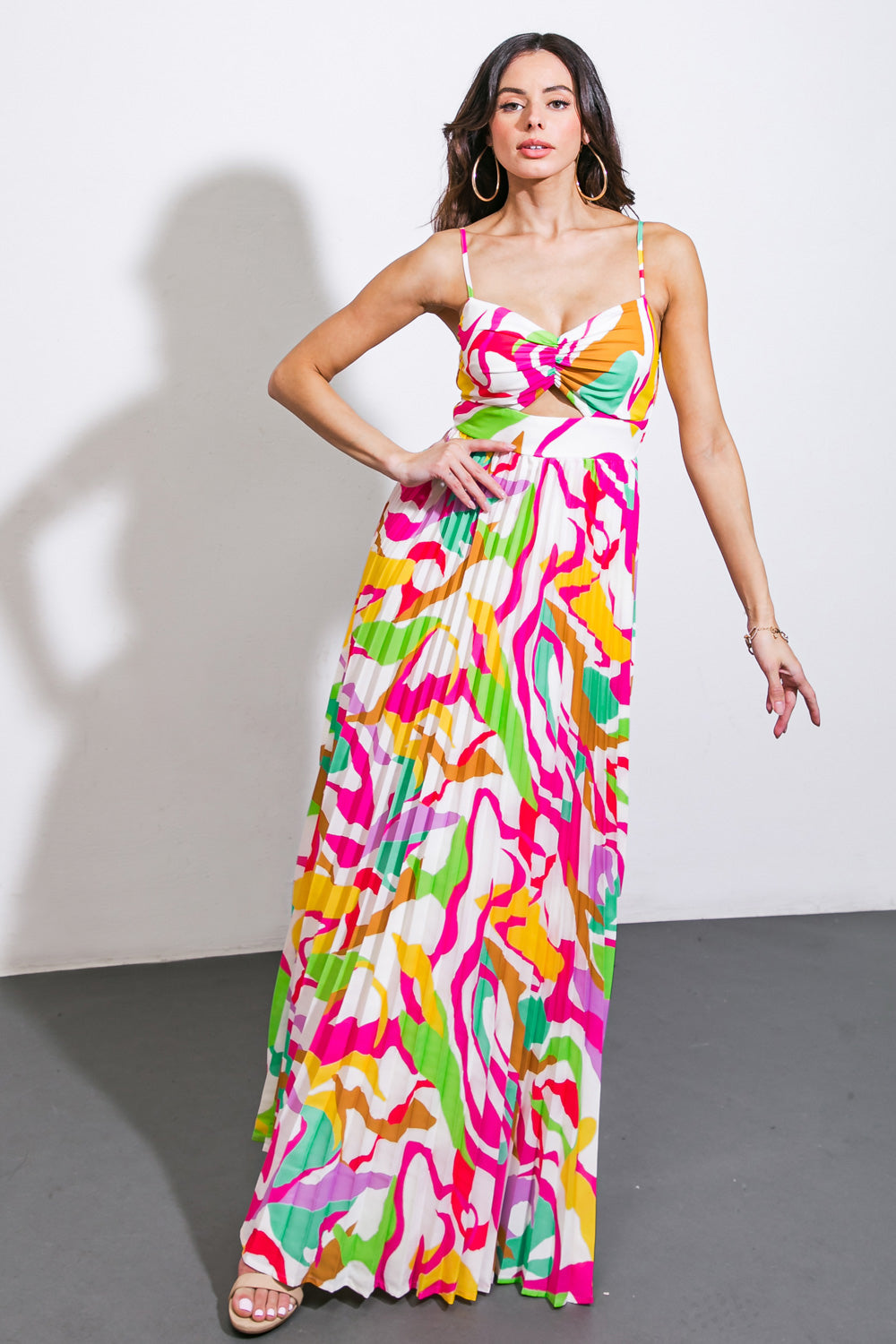 UP TO CHANCE WOVEN MAXI DRESS Flying Tomato