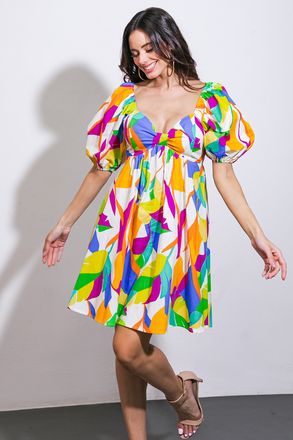 MEANT FOR YOU WOVEN MINI DRESS Flying Tomato