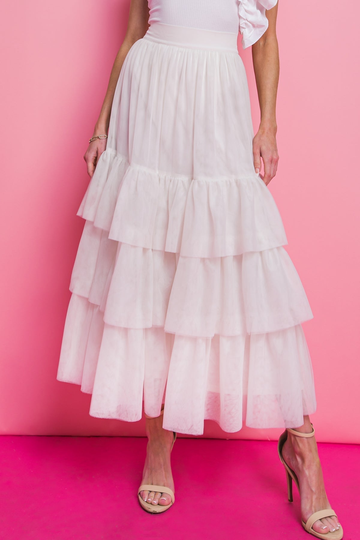 CHIC PURPOSE TULLE SKIRT Flying Tomato