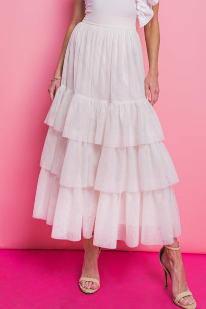 CHIC PURPOSE TULLE SKIRT