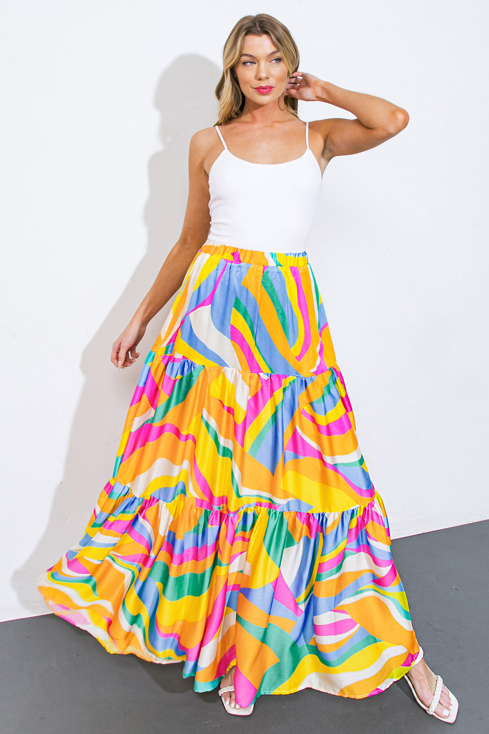 BEAUTIFUL MELODY WOVEN SKIRT