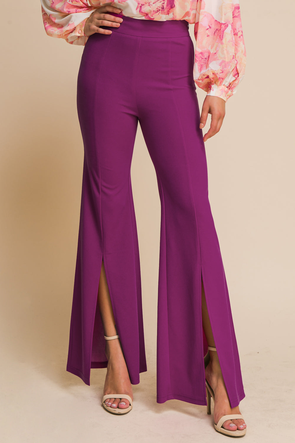 HEY DARLING WOVEN FLARE PANTS Flying Tomato