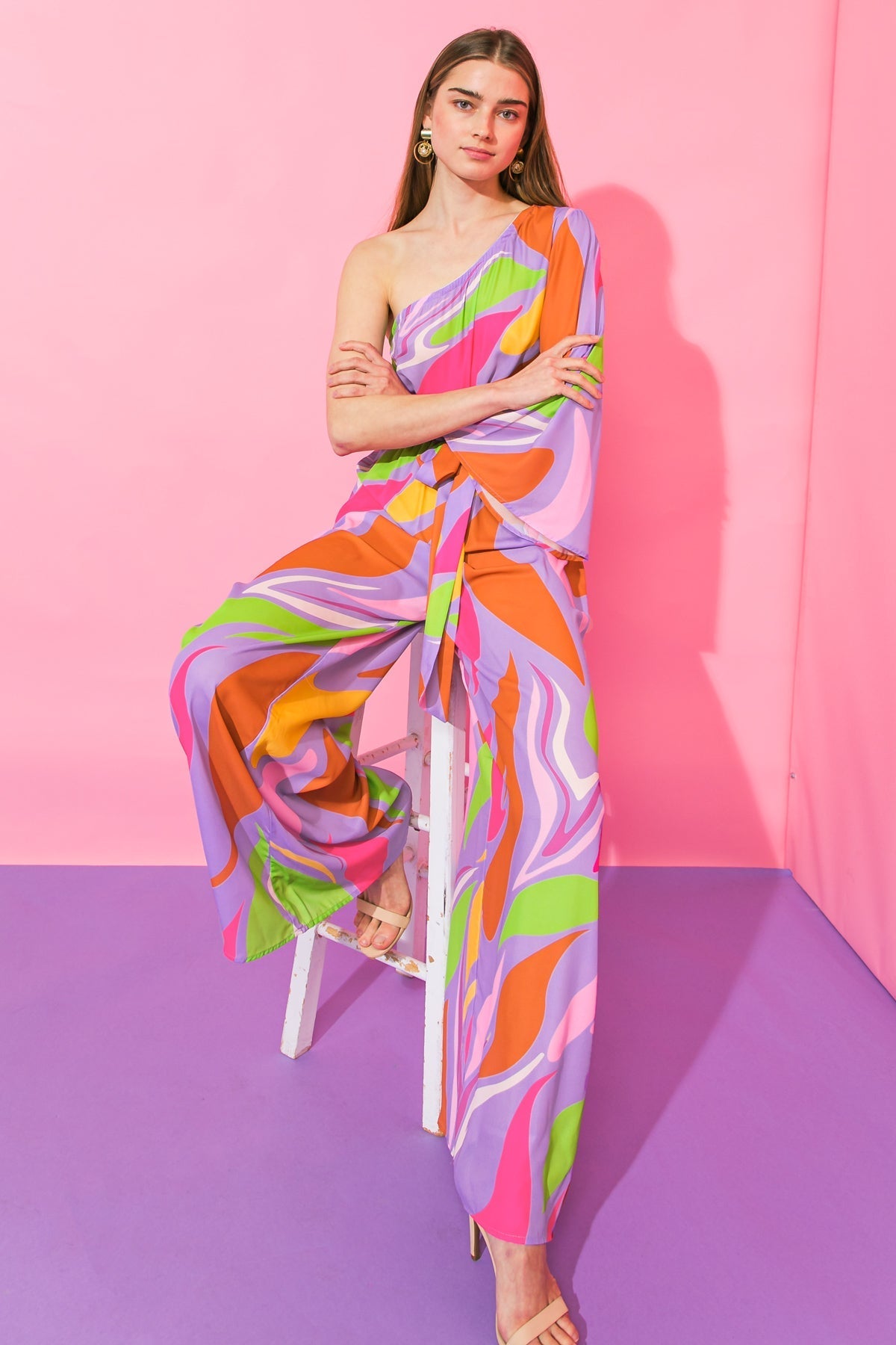 HARMONY WOVEN JUMPSUIT Flying Tomato