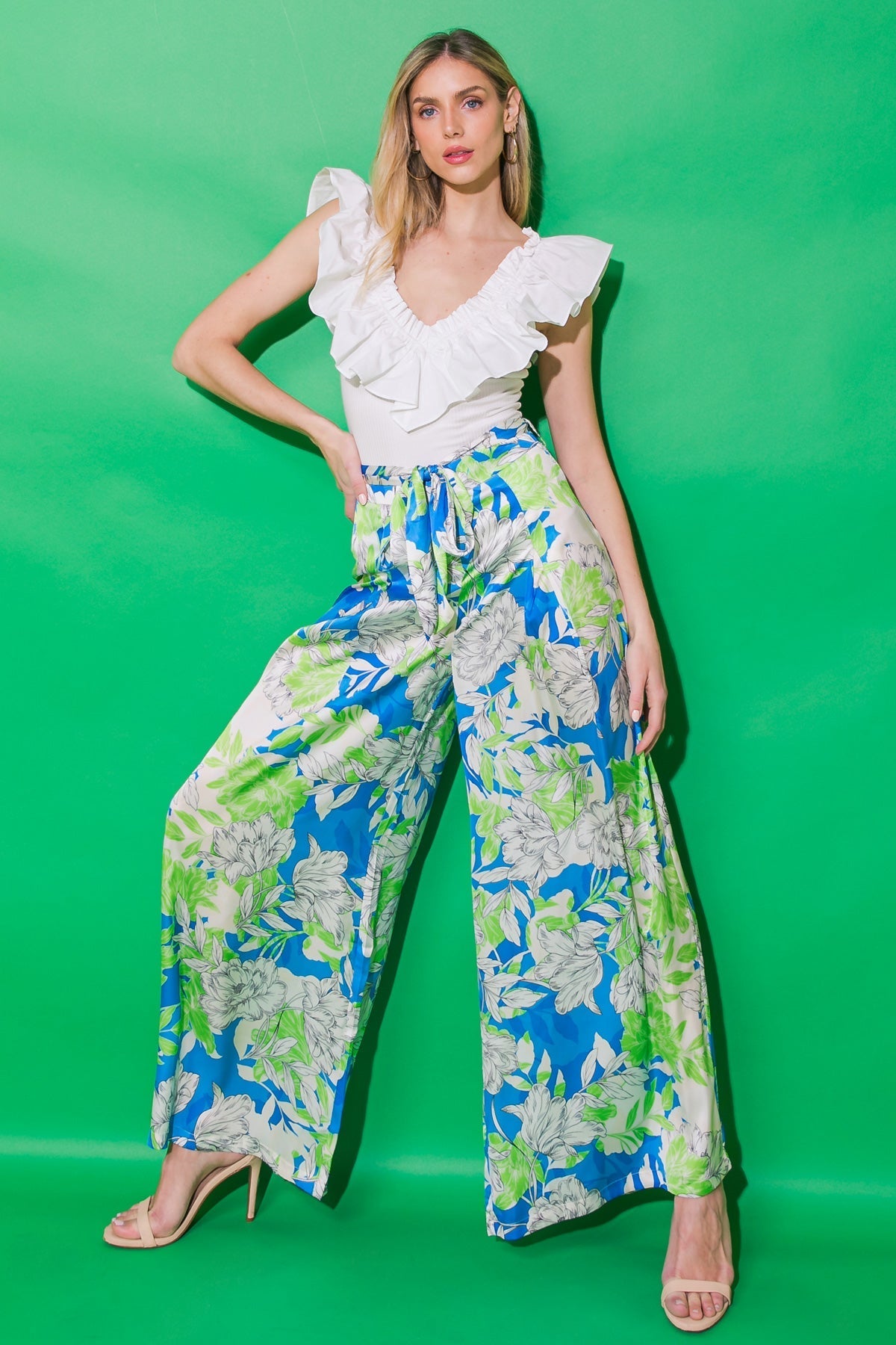 SOAK IN THE SUN WOVEN PANTS Flying Tomato