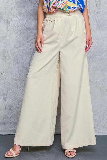 DELICATE FEELINGS WOVEN PANTS