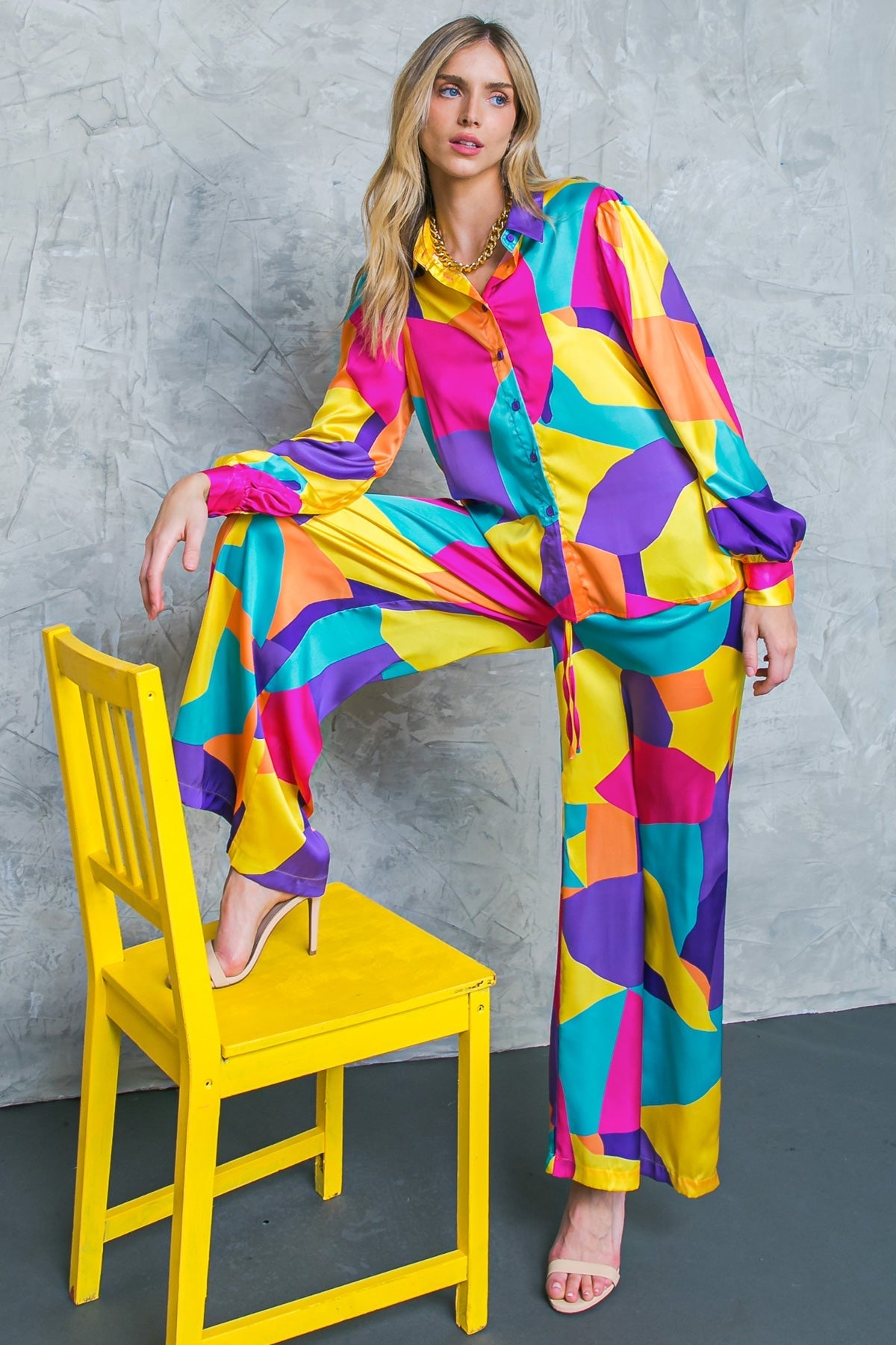 FOLLOW THE FLOW WOVEN PANTS Flying Tomato