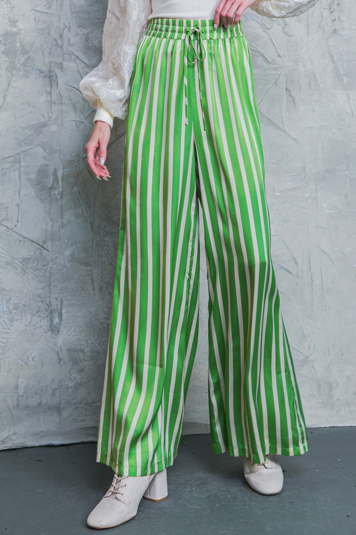 NOTHING TO REGRET SATIN PANTS Flying Tomato