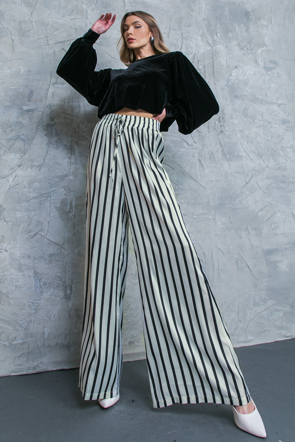 NOTHING TO REGRET SATIN PANTS Flying Tomato