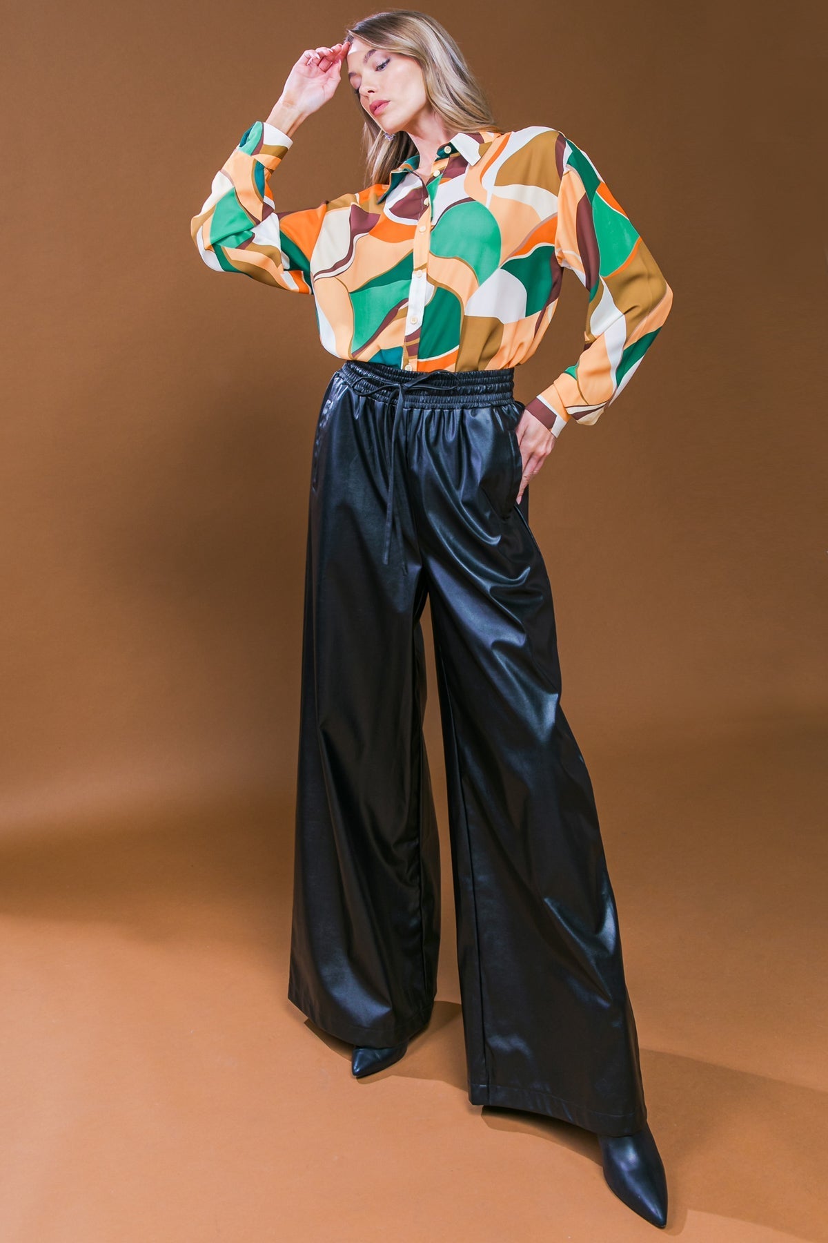 ICONIC REPUTATION LEATHER PANTS Flying Tomato