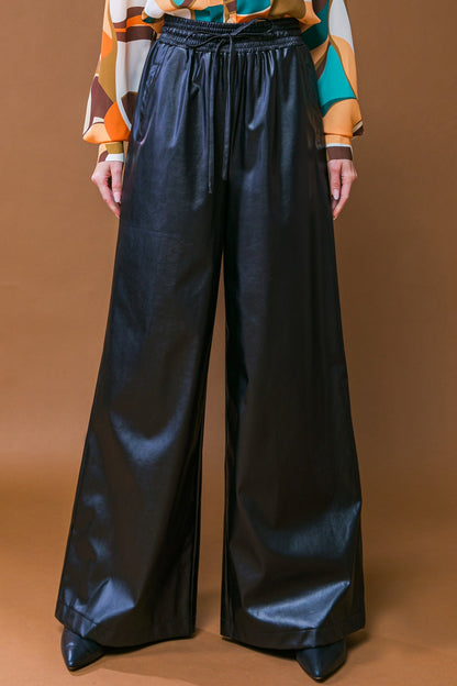 ICONIC REPUTATION LEATHER PANTS