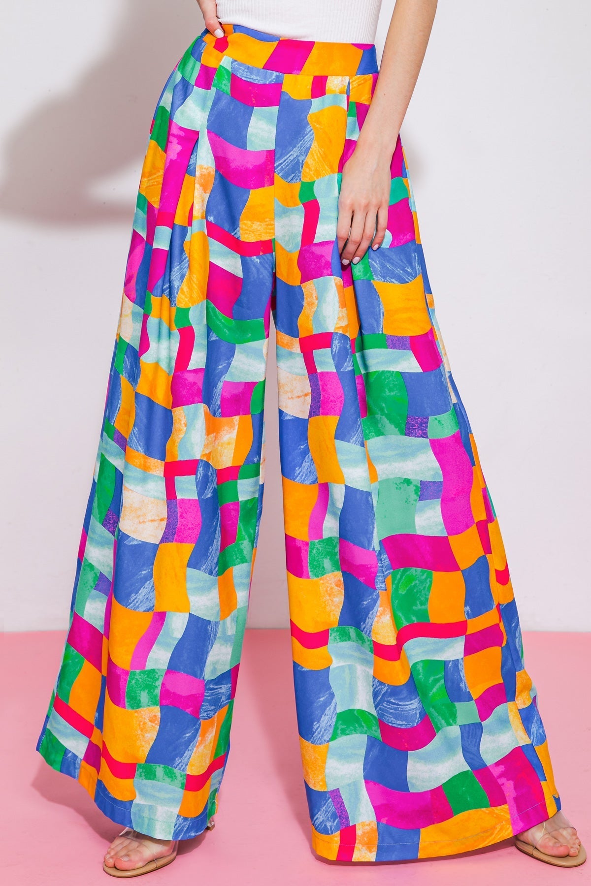 LOVELY STATEMENT WOVEN PANTS Flying Tomato