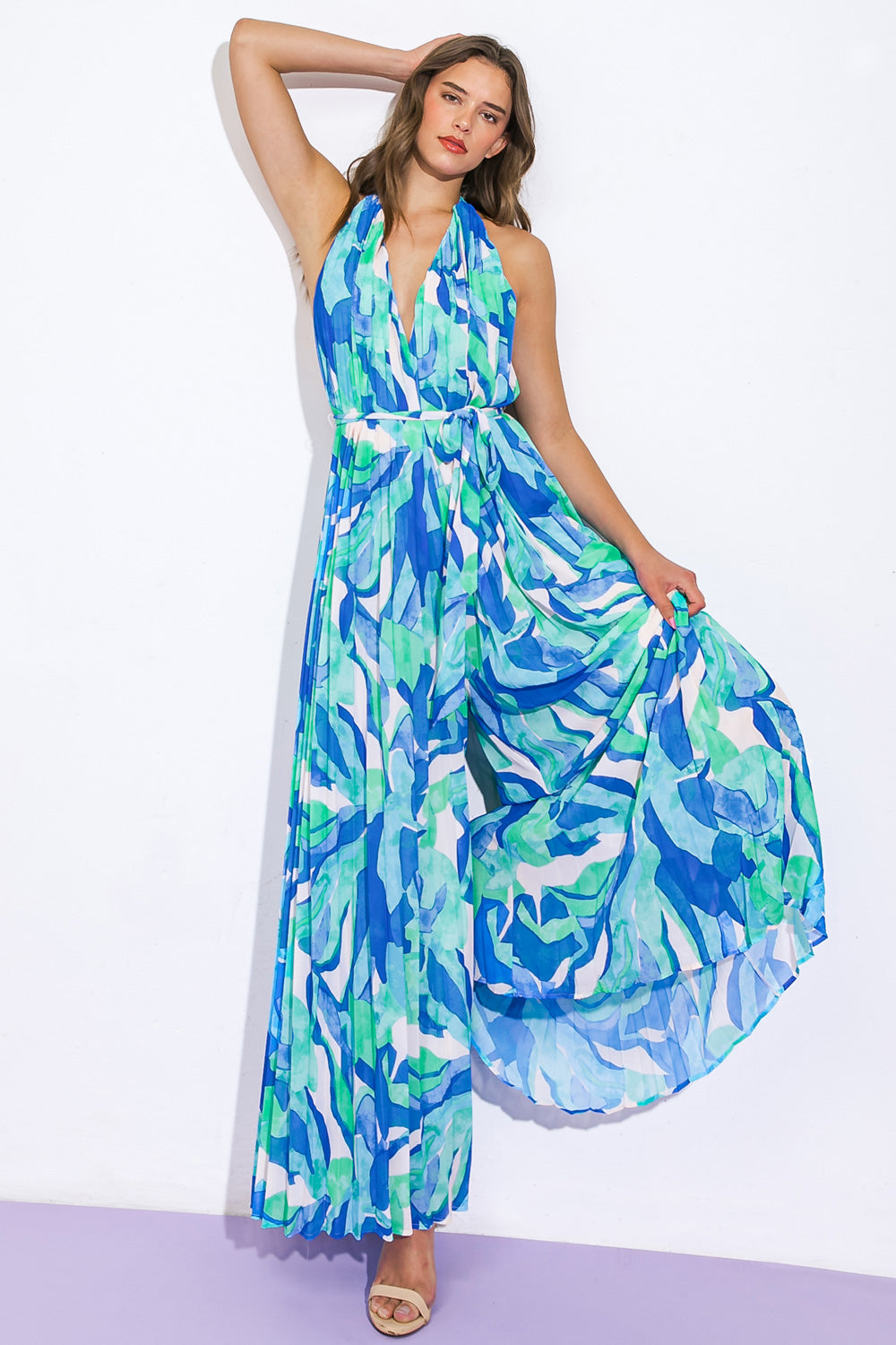 SWEET MELODY WOVEN JUMPSUIT Flying Tomato