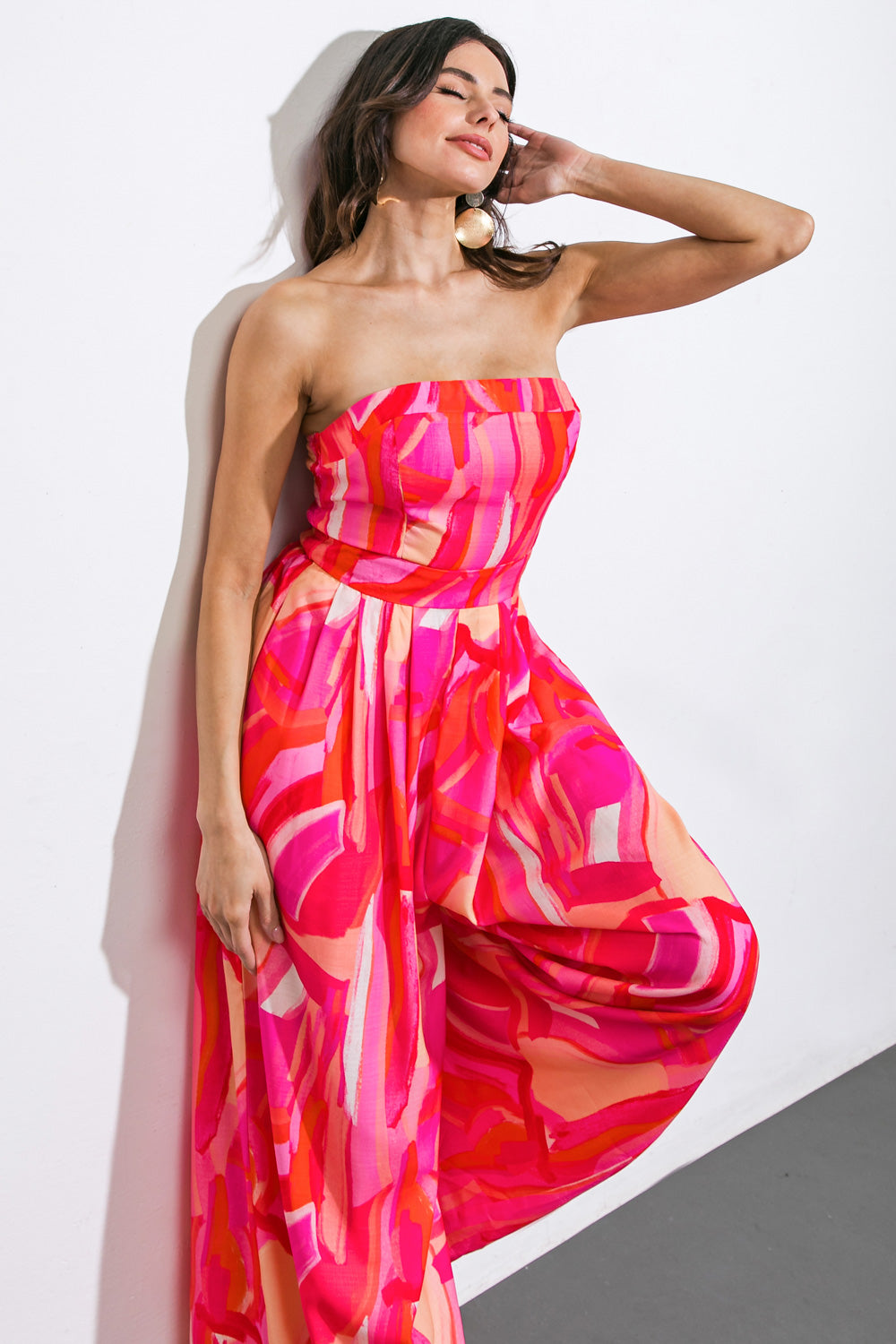 SOMEBODY LOVES WOVEN JUMPSUIT Flying Tomato