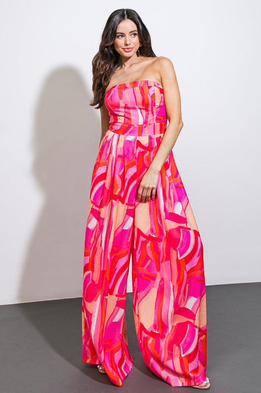 SOMEBODY LOVES WOVEN JUMPSUIT Flying Tomato