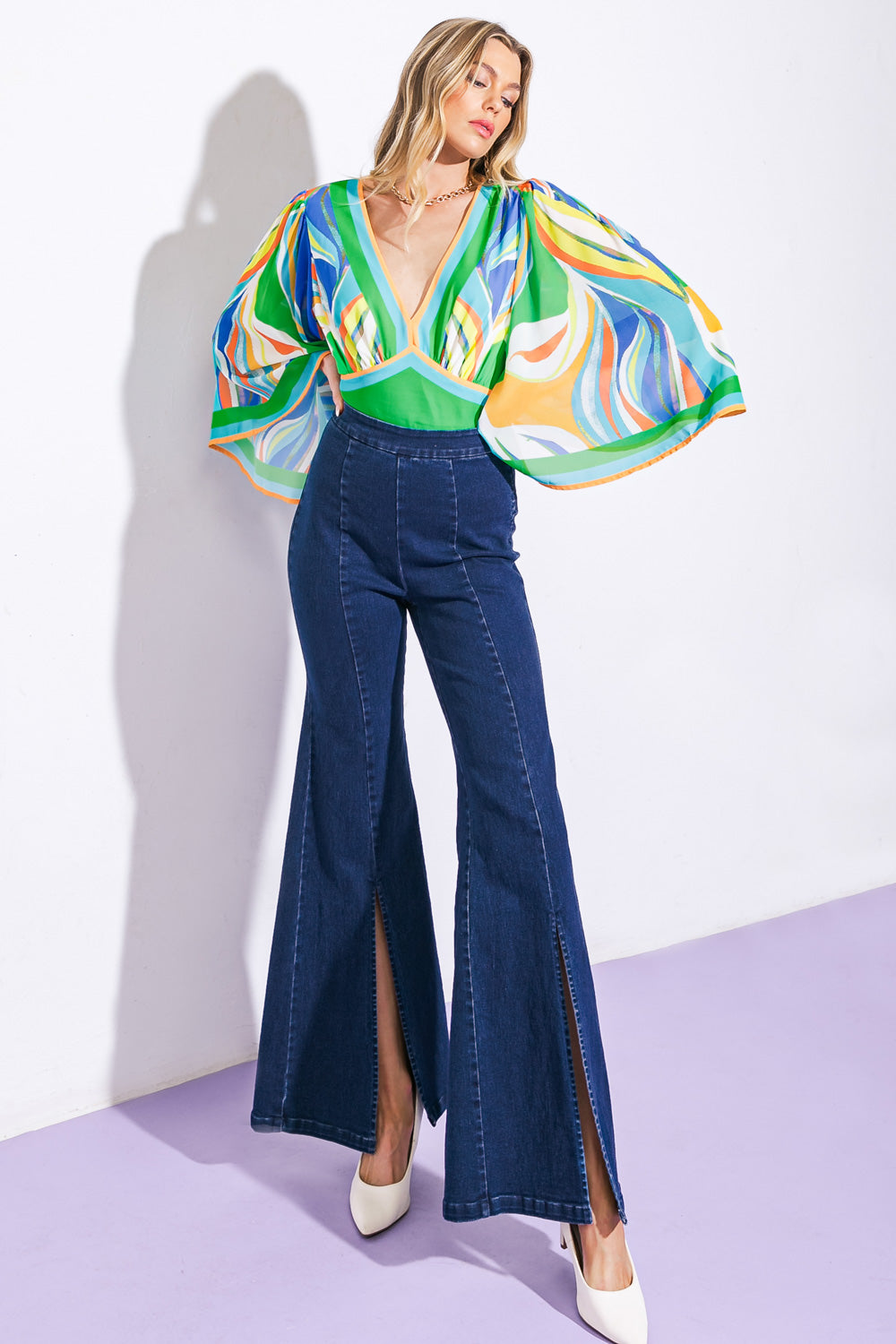 THERE FOR YOU DENIM PANTS Flying Tomato