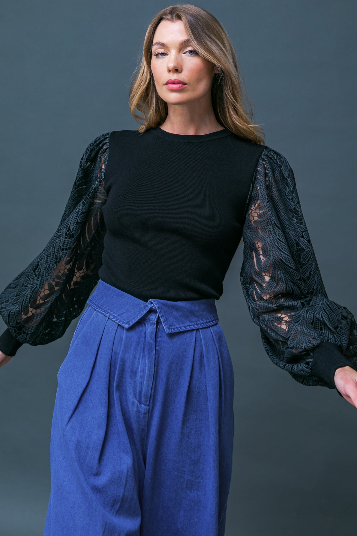 LEISURE LIFE SWEATER TOP Flying Tomato