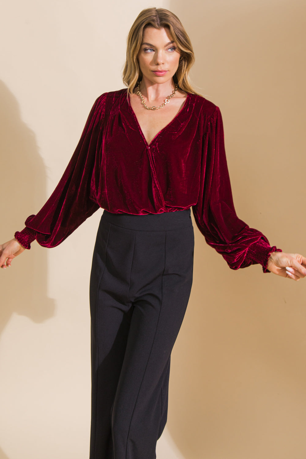 LIKE NO OTHER VELVET BODYSUIT Flying Tomato