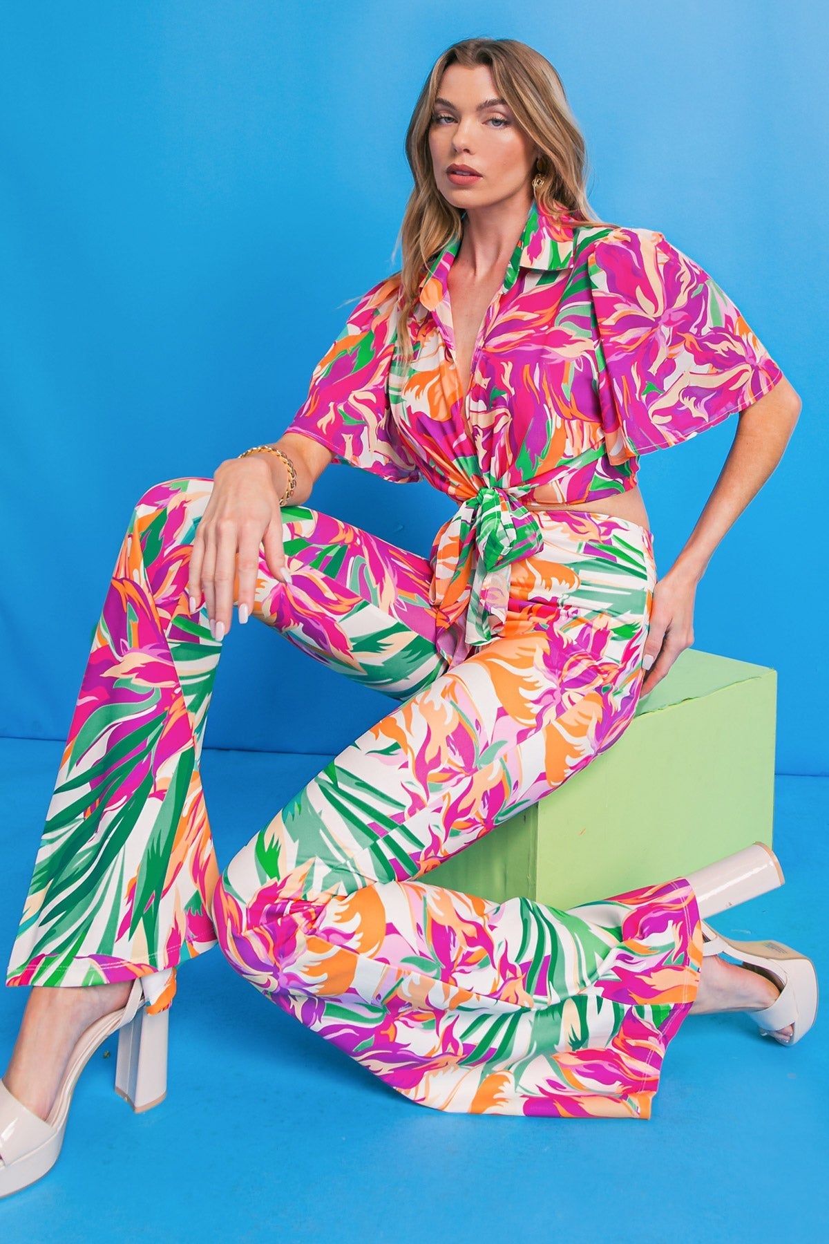 STAND BY ME WOVEN TOP Flying Tomato