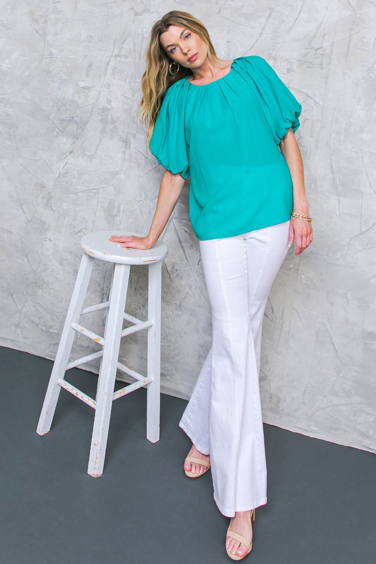 LOVED ALWAYS WOVEN TOP Flying Tomato