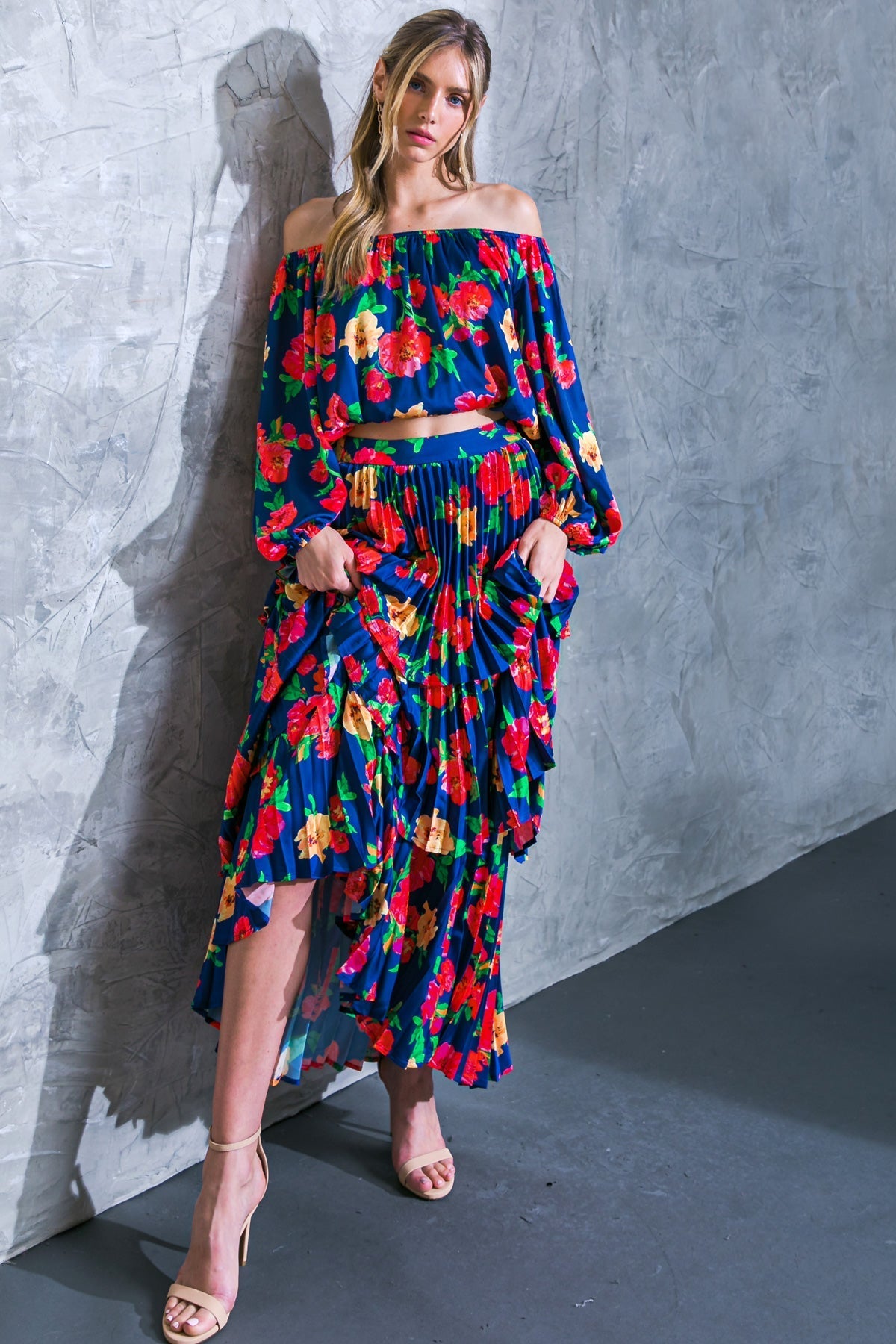 UNFORGETTABLE MUSE WOVEN TOP Flying Tomato