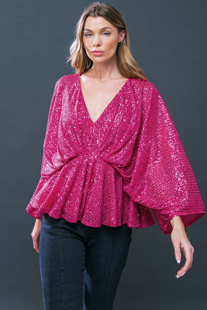 START OF FOREVER SEQUIN TOP