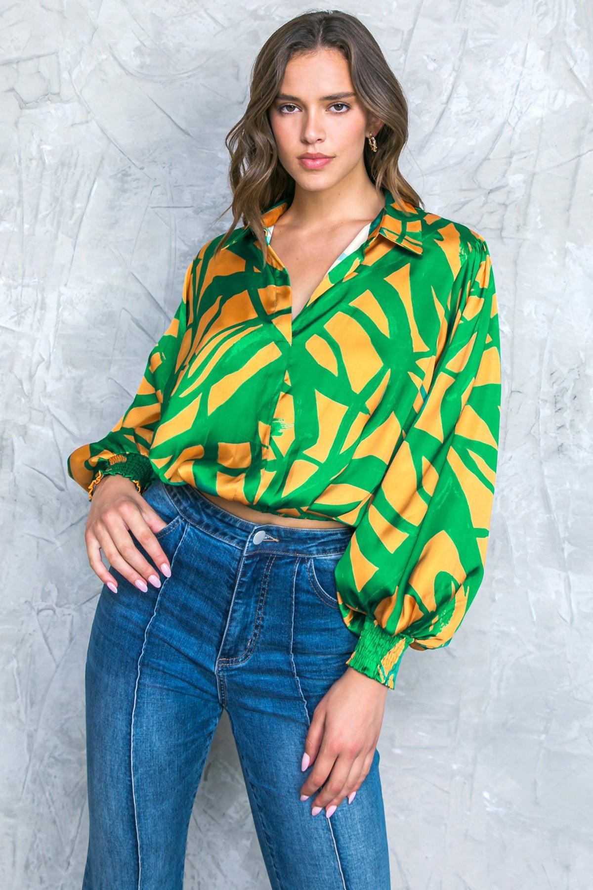 Flying Tomato Always About You Woven Top, a stylish and quality women's top. This elegant woven top offers a comfortable fit 